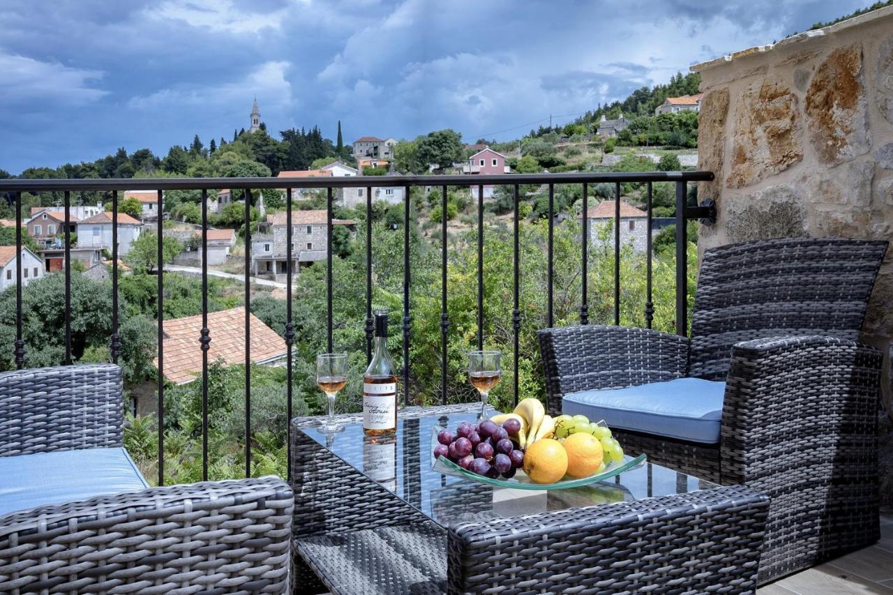 Villa Ploca On Hvar With A Private Heated Pool Dol  Екстериор снимка