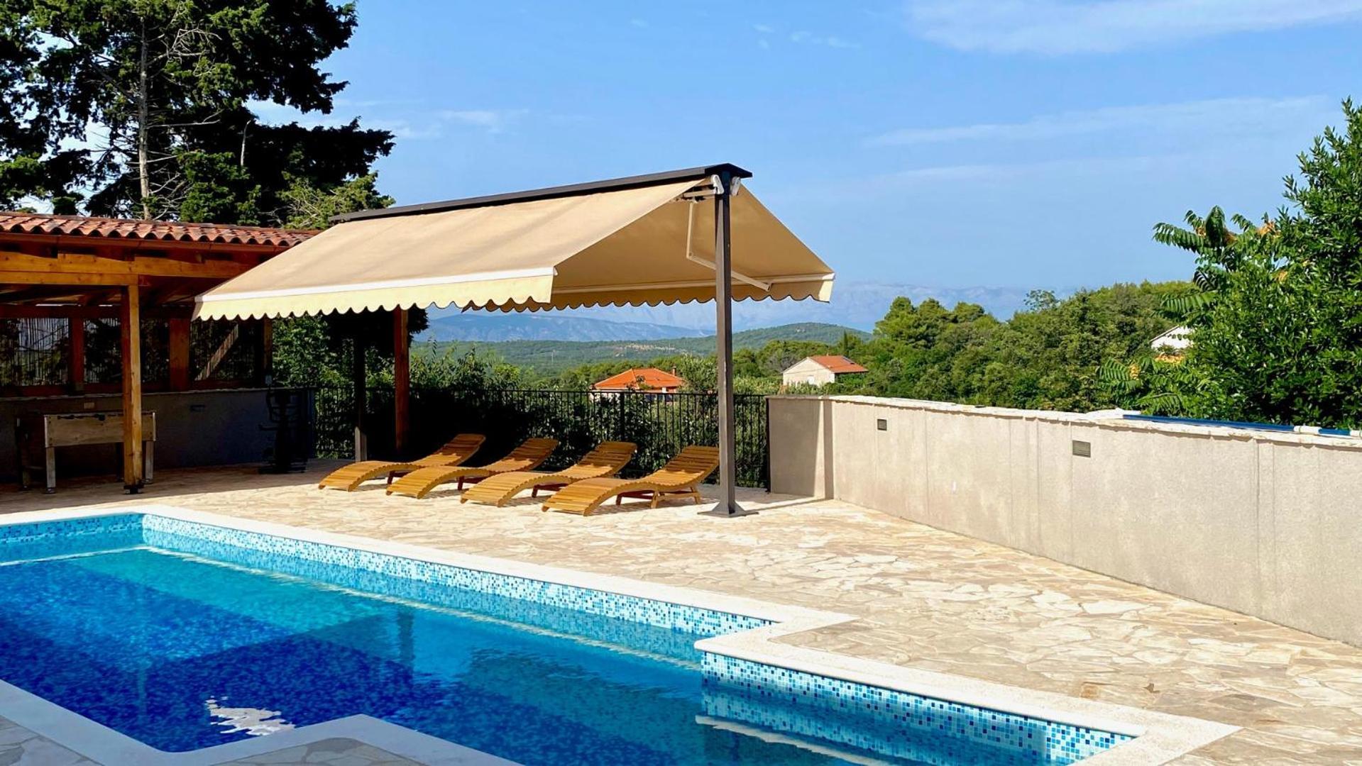 Villa Ploca On Hvar With A Private Heated Pool Dol  Екстериор снимка