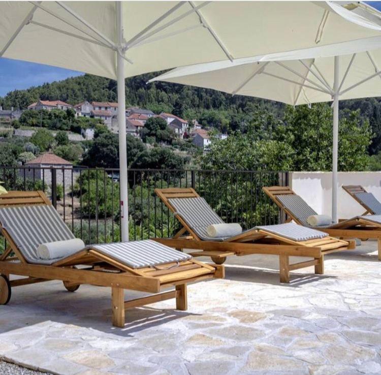 Villa Ploca On Hvar With A Private Heated Pool Dol  Екстериор снимка