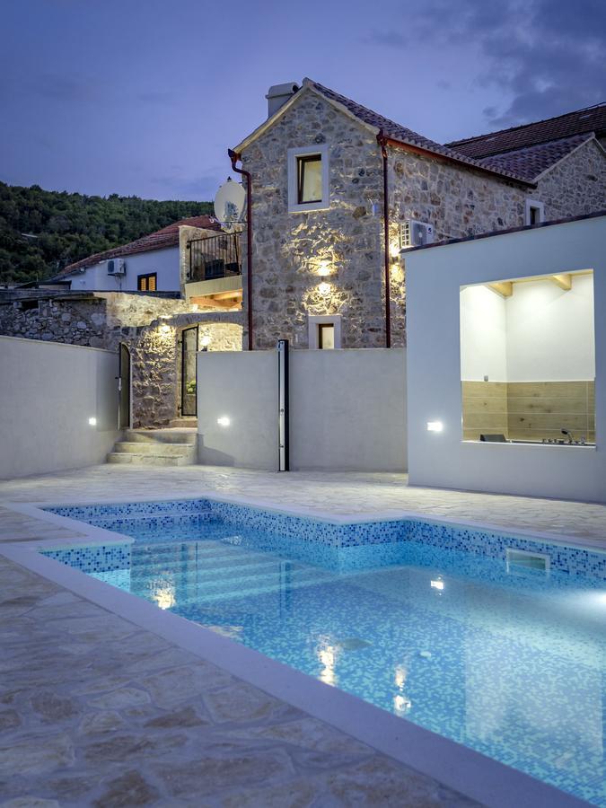 Villa Ploca On Hvar With A Private Heated Pool Dol  Екстериор снимка