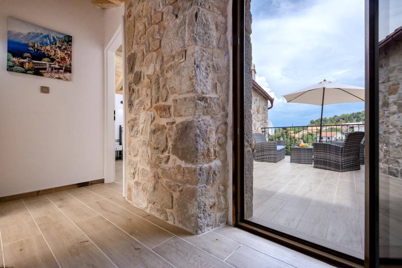 Villa Ploca On Hvar With A Private Heated Pool Dol  Екстериор снимка